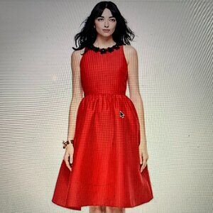 kate spade Embellished Ooh La La Poppy Dress Size 2